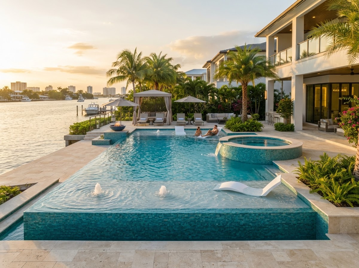 Custom Luxury Pool Construction
