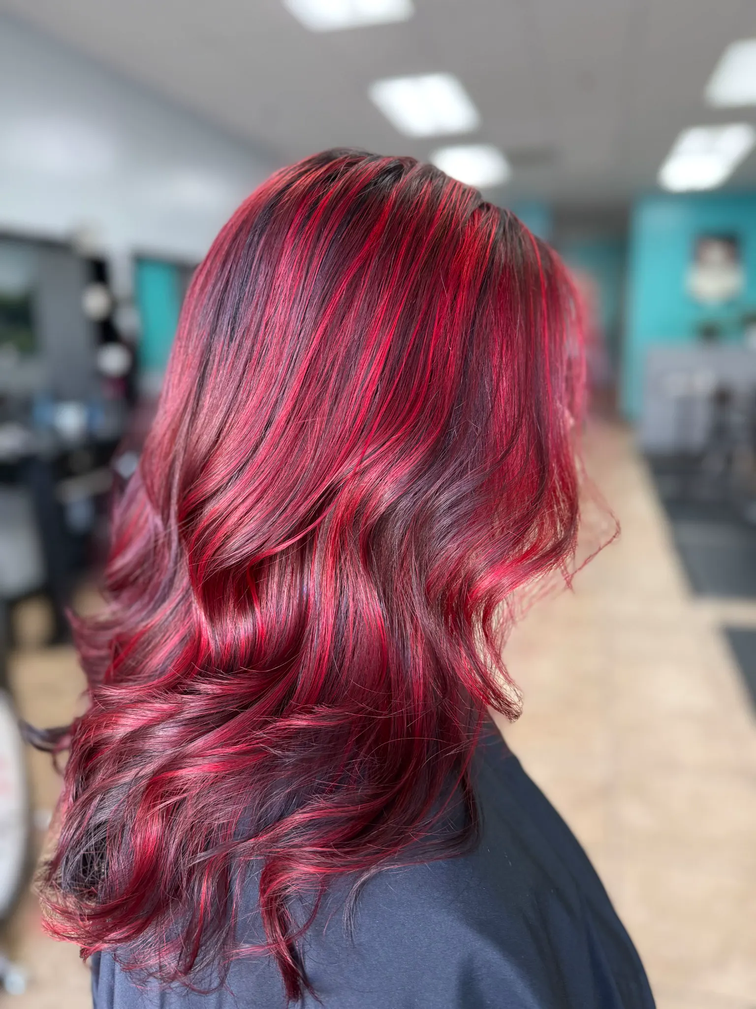 Hair styling work by Mary Cerna, example 5