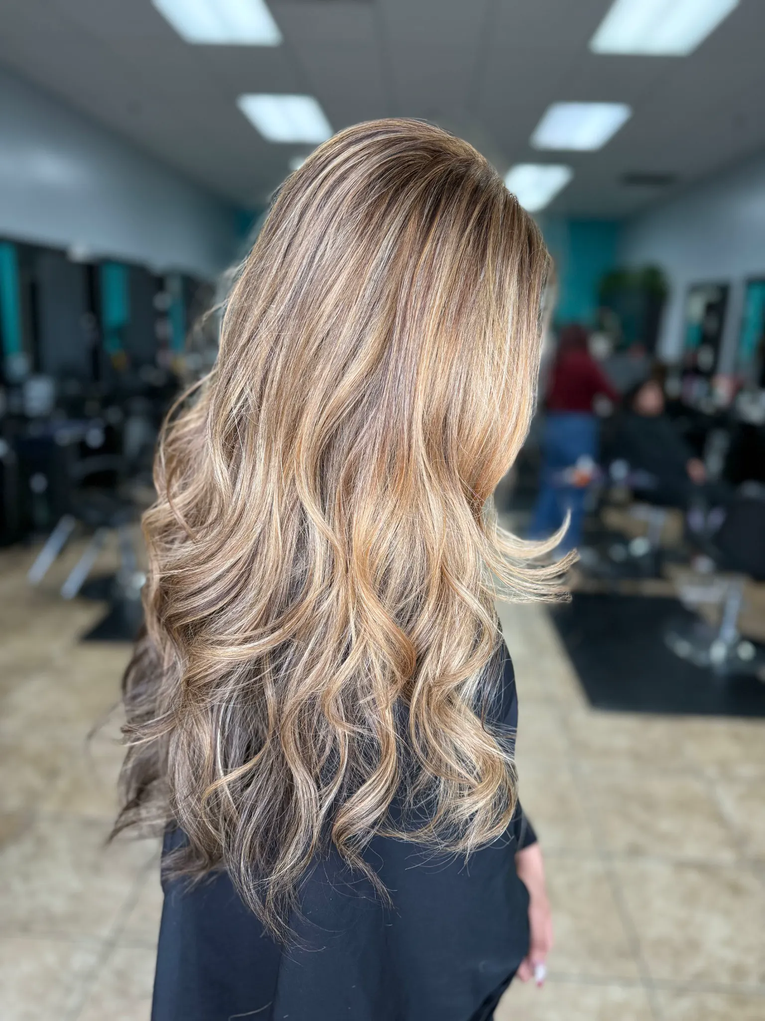 Hair styling work by Mary Cerna, example 6