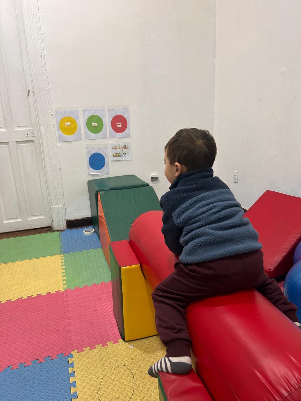 Espacio sensorial del centro TeOcupas en San Bernardo