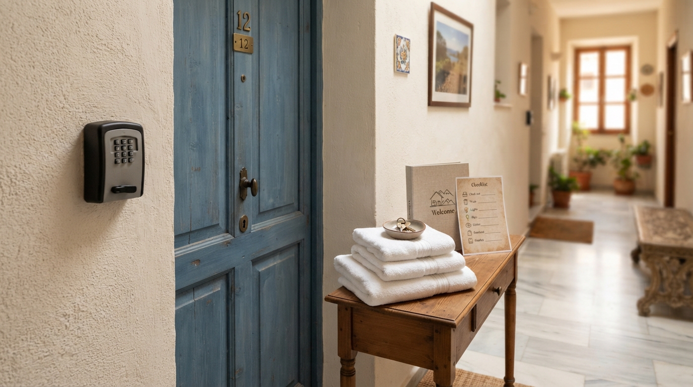 Gestión de llaves en alquiler vacacional: lockbox, keynest o equipo — Professional Cleaning