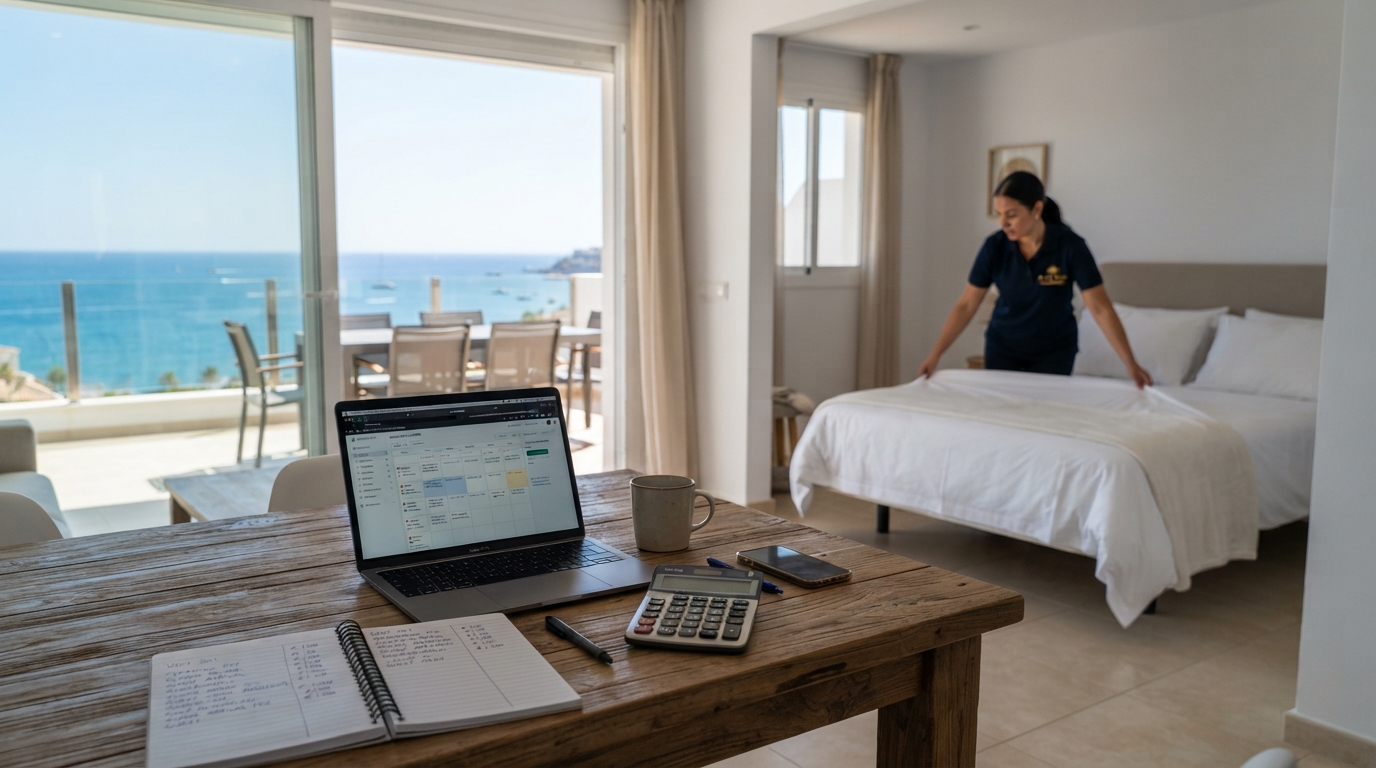 Cuánto cuesta la limpieza de un apartamento turístico en Málaga