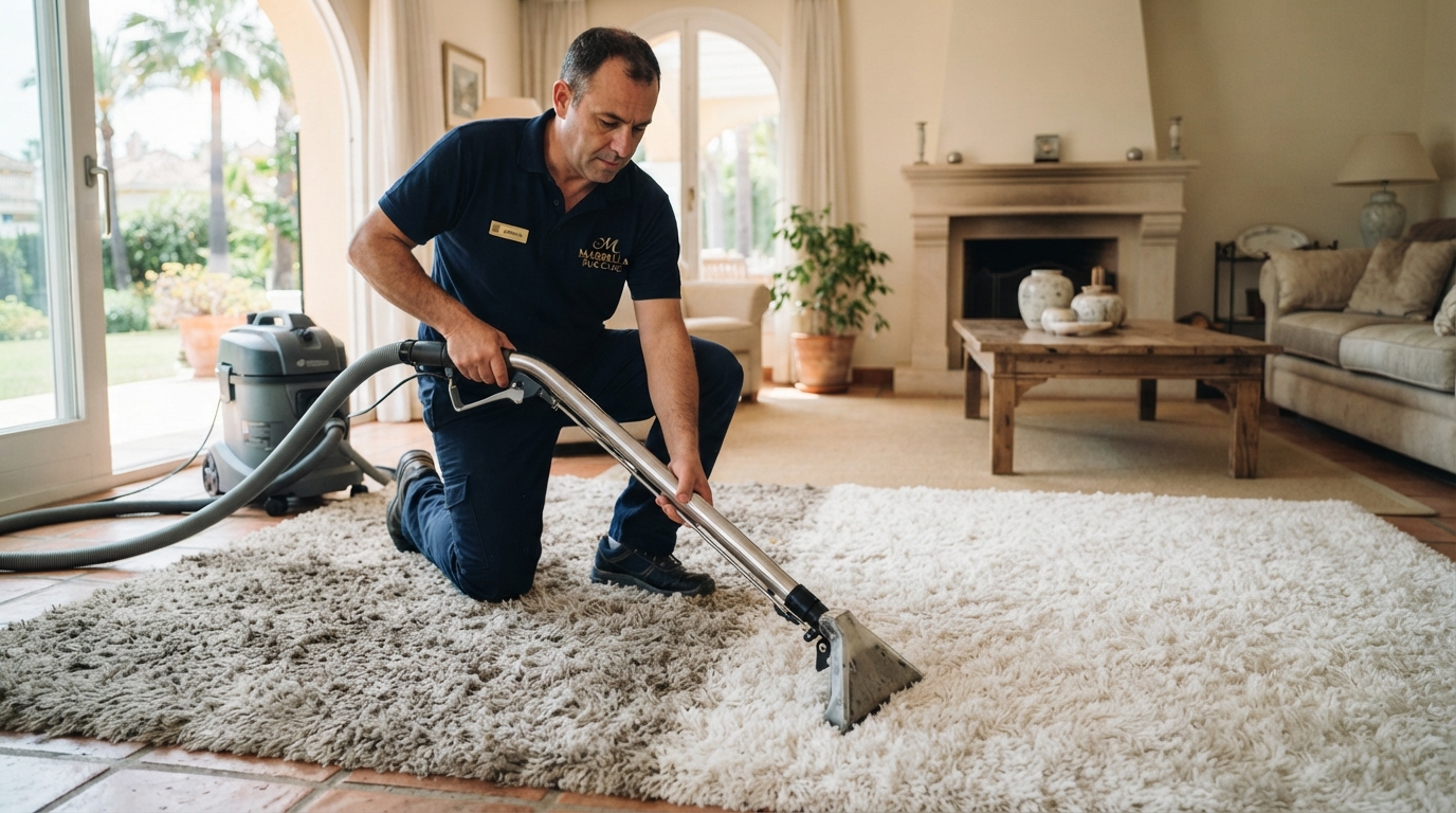 Cómo limpiar una alfombra de pelo largo sin que se apelmace ni enmarañe