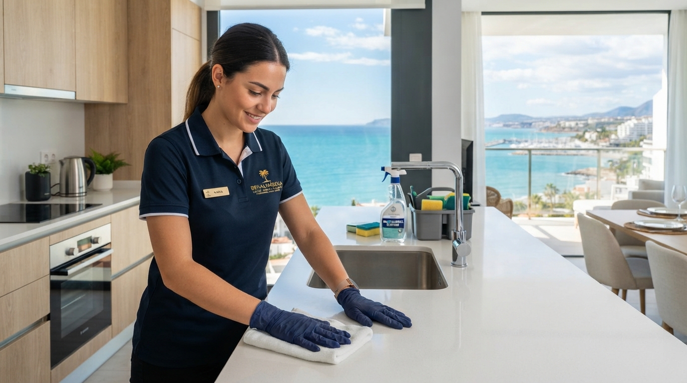 Limpieza de apartamentos turísticos en Benalmádena