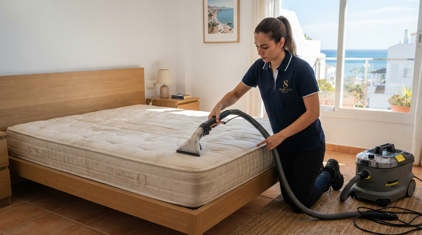 Cómo limpiar un colchón en casa en la Costa del Sol: método y límites — Professional Cleaning
