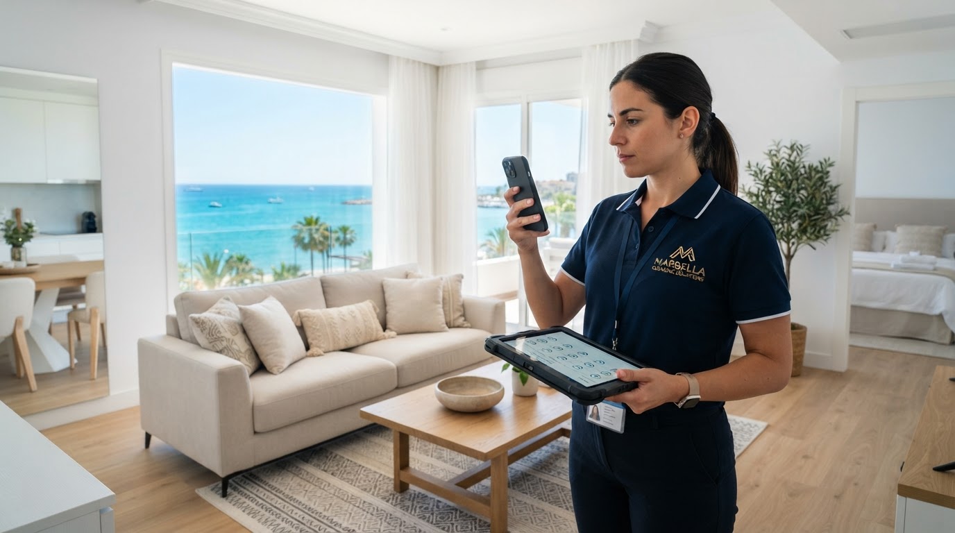 Inspección pre check-in de Airbnb: checklist visual antes del huésped