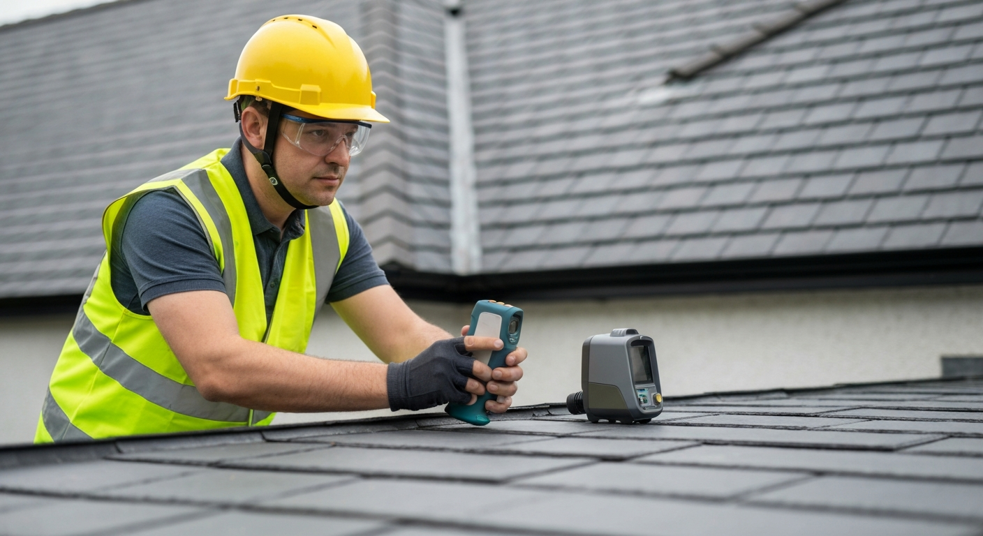 FLIR Thermal Imaging Inspection of Commercial Roof