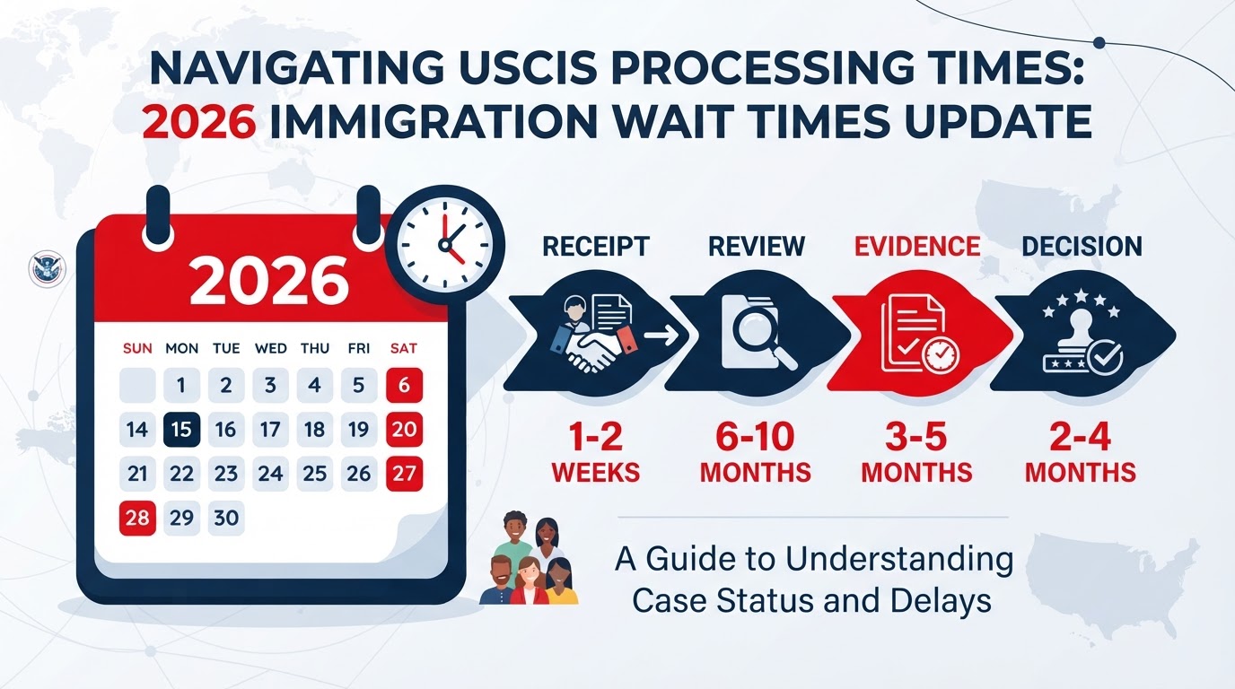 USCIS Processing Times in 2026: How Long?