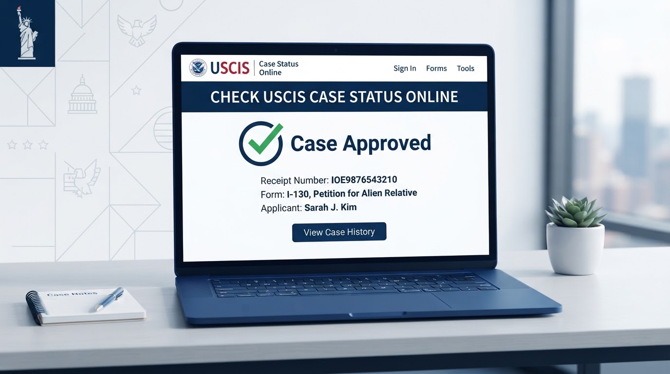 How to Check Your USCIS Case Status Online