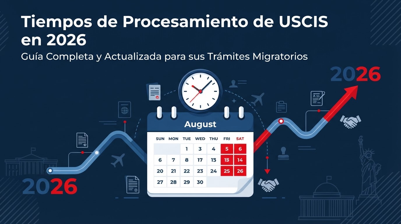 Tiempos de Procesamiento de USCIS en 2026