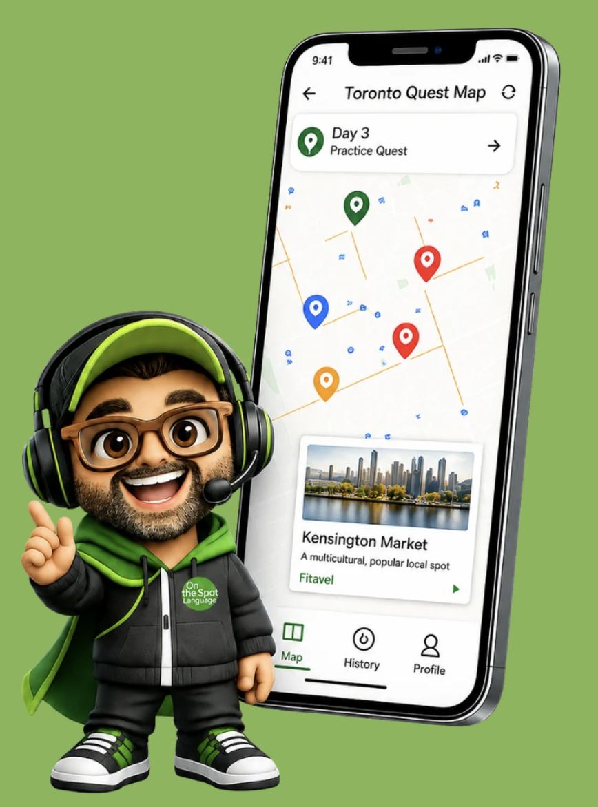 Coach Anesh with Quest Map App