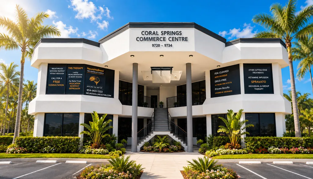 Neuro Wellness TMS Centers of America — Main entrance in Coral Springs, FL