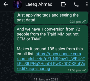 Conversation with Sarmaaya CEO Laeeq Ahmed confirming results