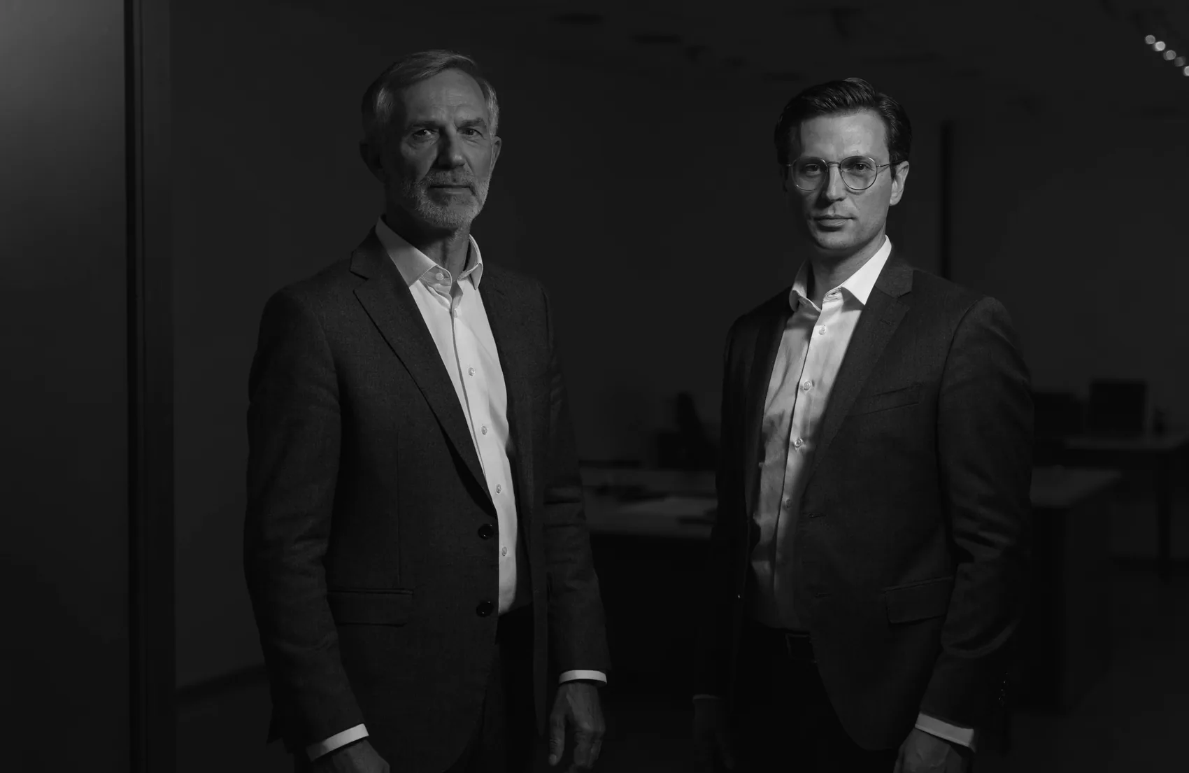 Cristian Santander y Felipe Gamboa, socios del estudio