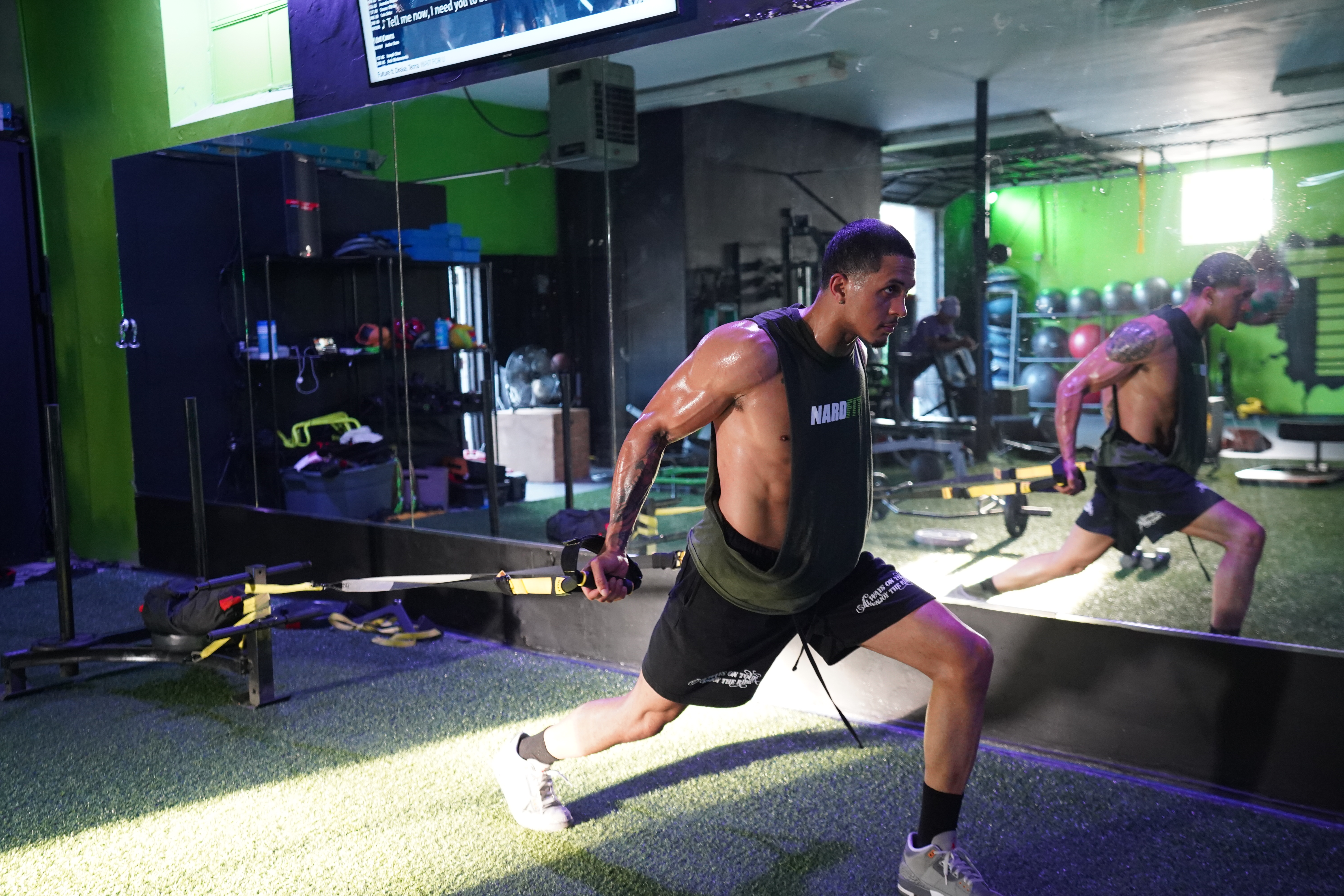 NardFit Studio training session in progress
