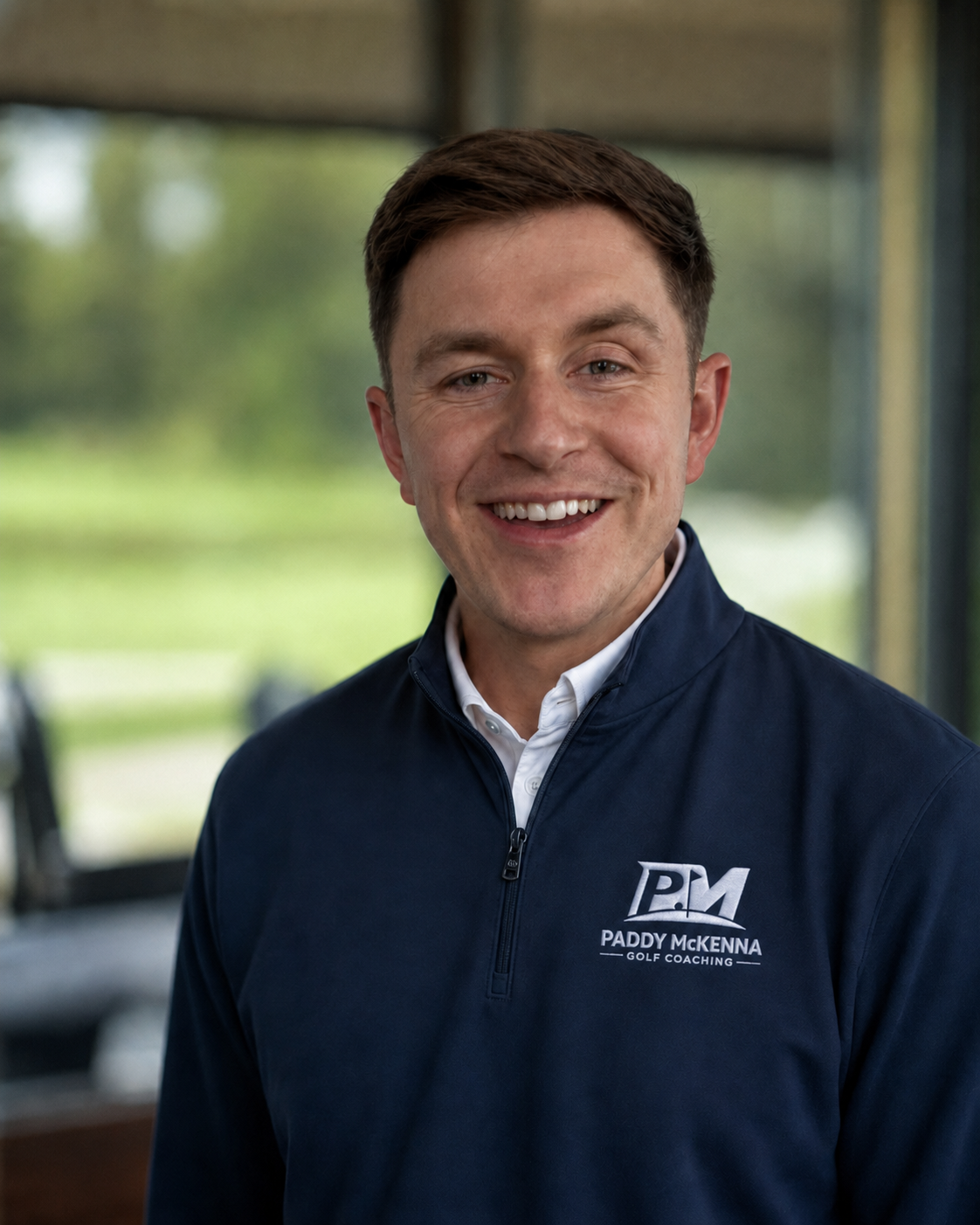 Paddy McKenna, PGA-certified golf coach with over 20 years of experience