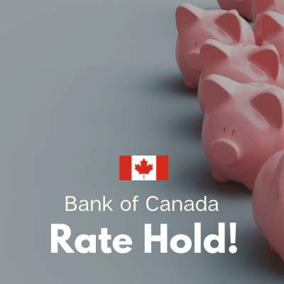 Bank of Canada holds policy rate at 2.75%
