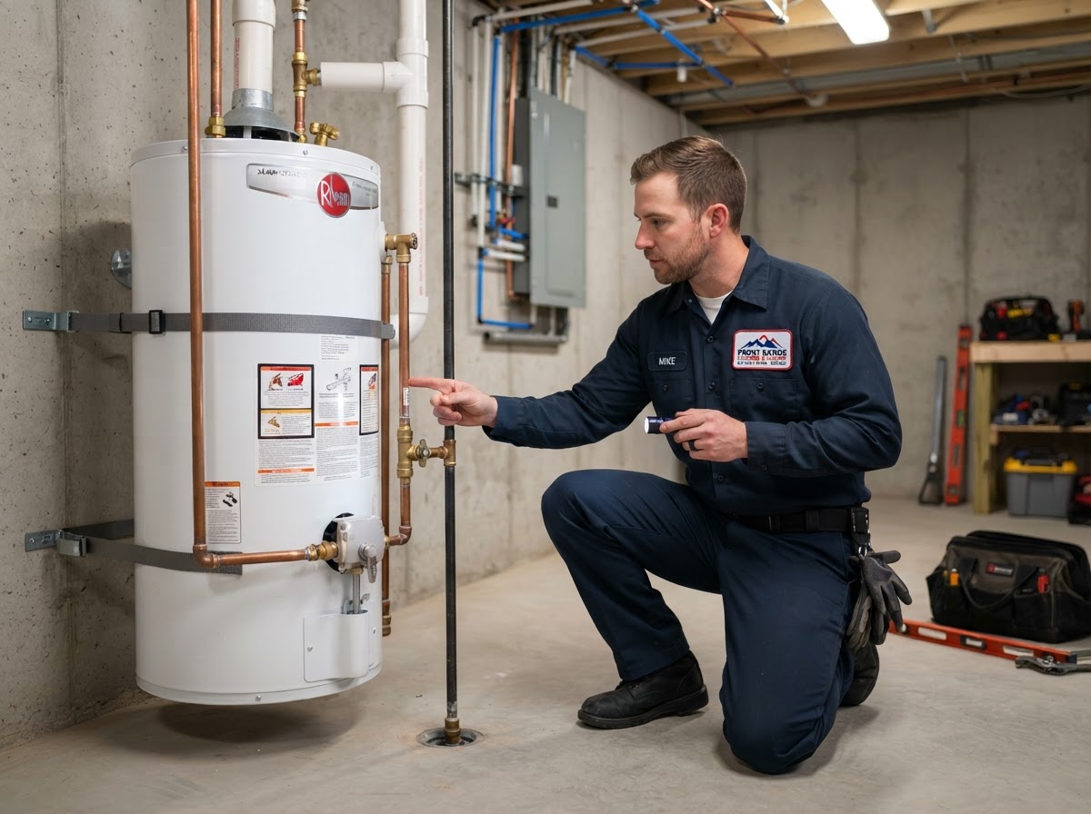 Finished Water Heater Installation