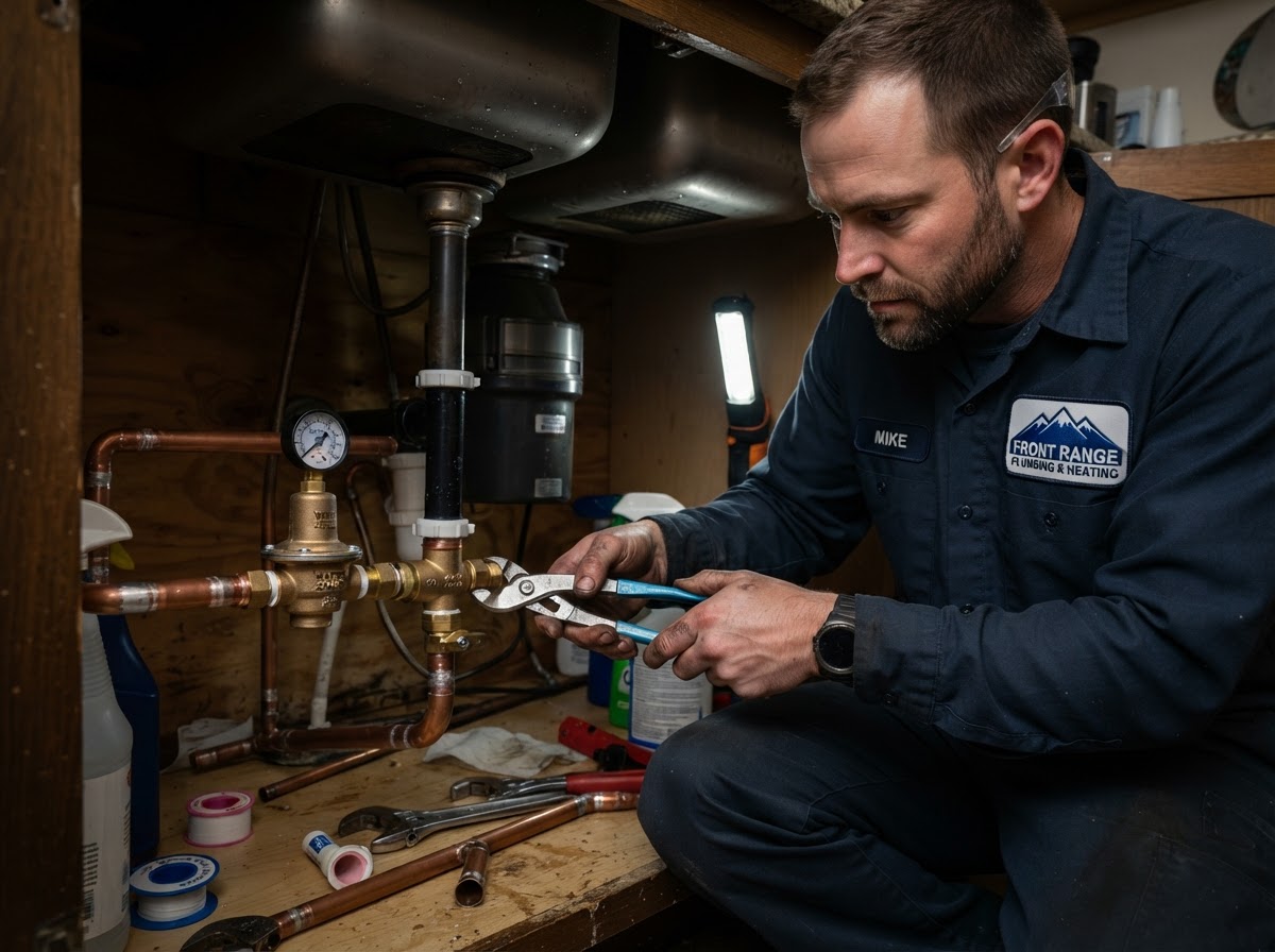 Under-Sink Plumbing Repair