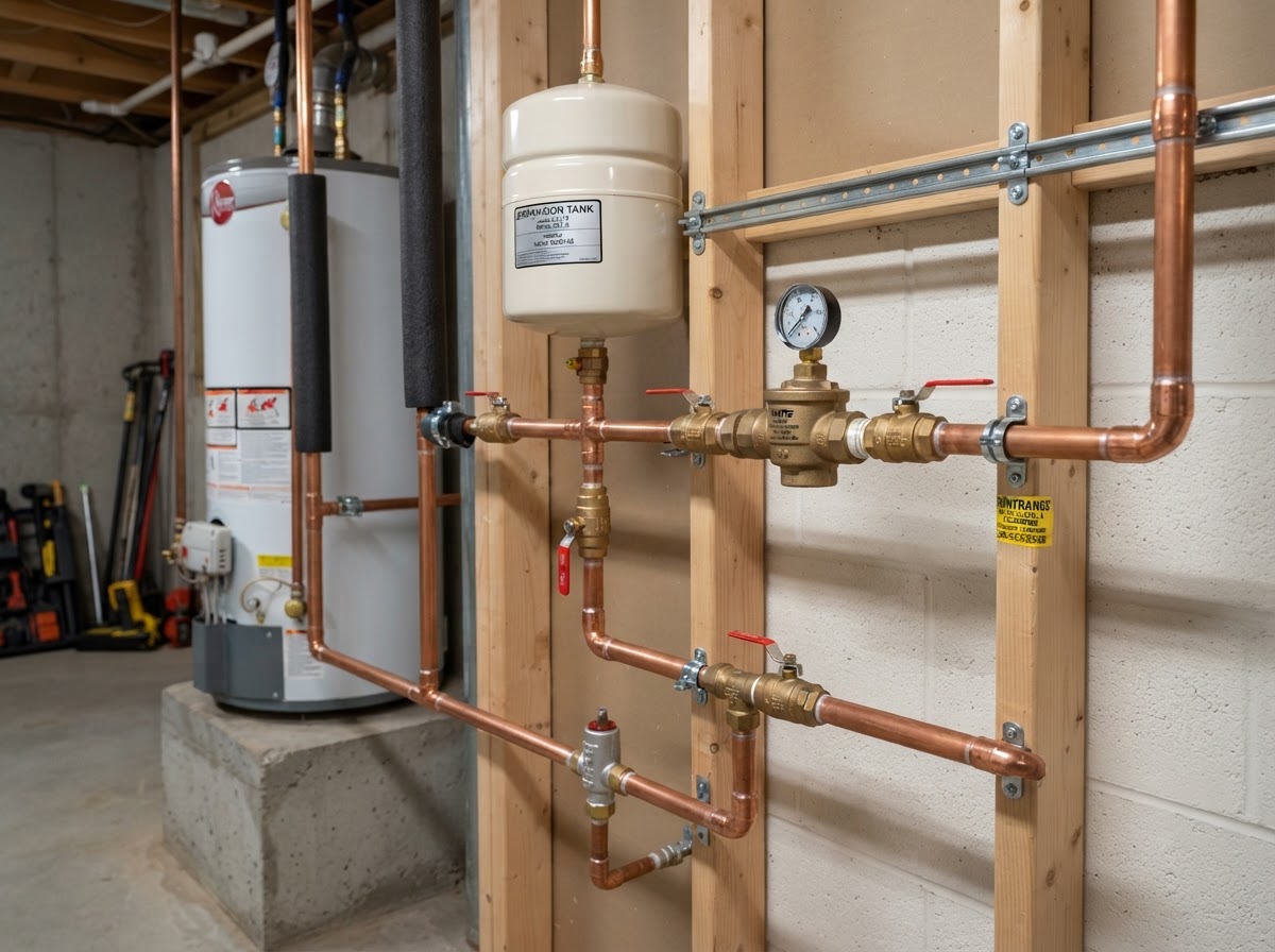 Finished Plumbing Installation
