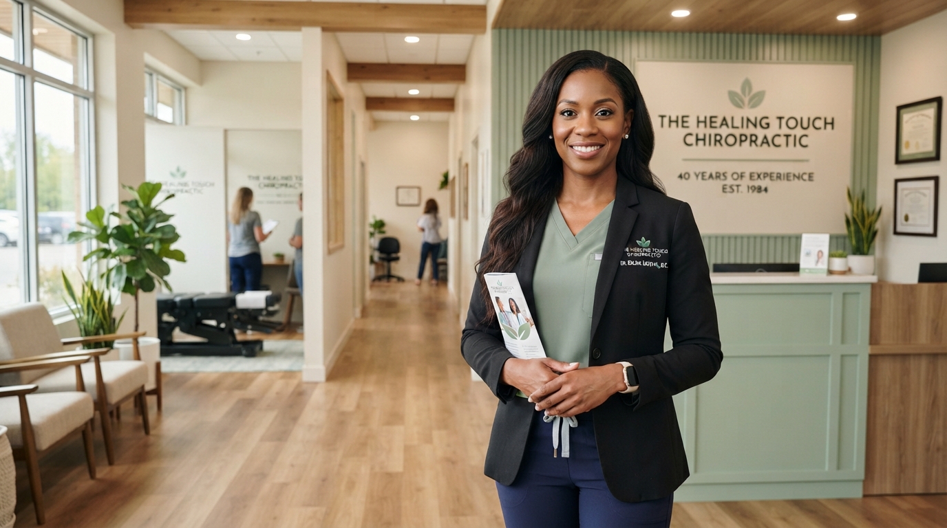 Dr. Erline Saint-Vil, D.C. at Healing Touch Chiropractic in Grand Prairie, TX