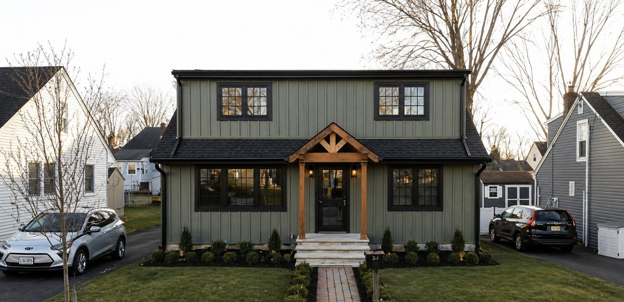 Custom Wood Entry & Siding