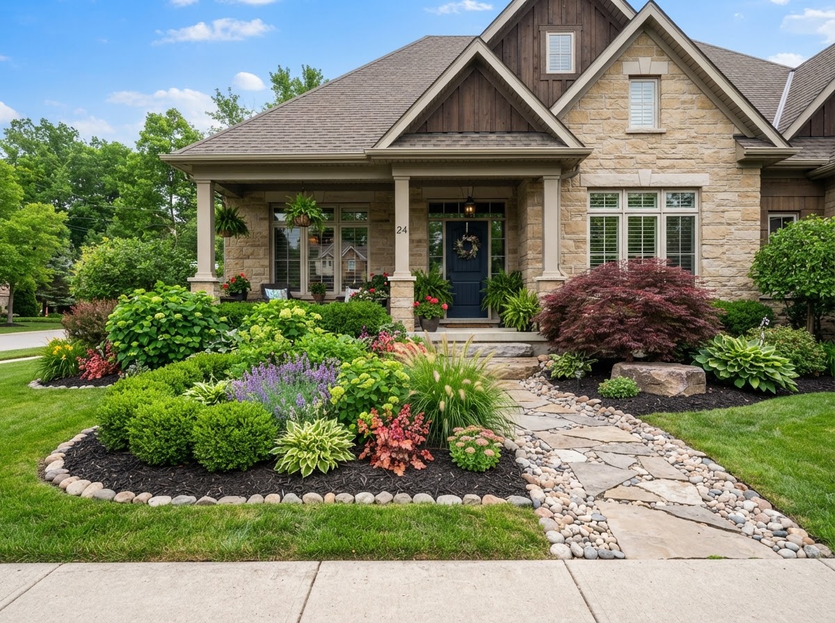 Landscaping service by Simmons Lawn Care