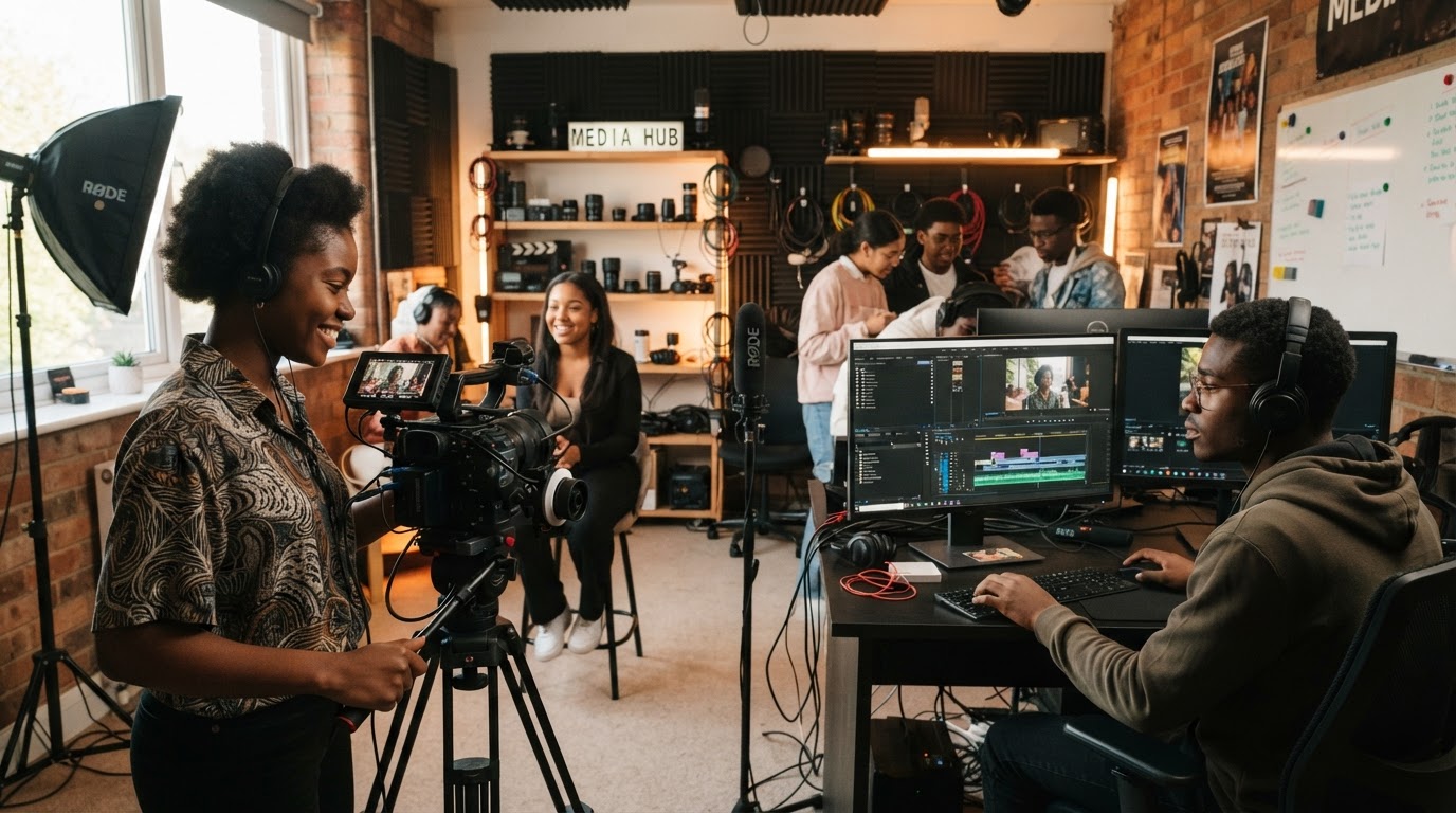 Technology & AI Access — IFI flagship initiative connecting communities through media, technology, and global partnership