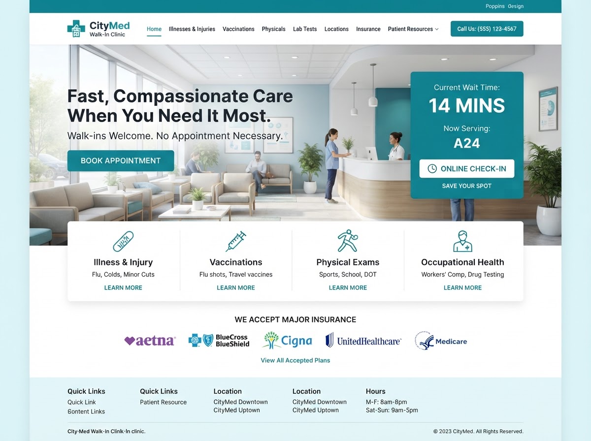 CityMed Walk-In Clinic — Medical Clinic