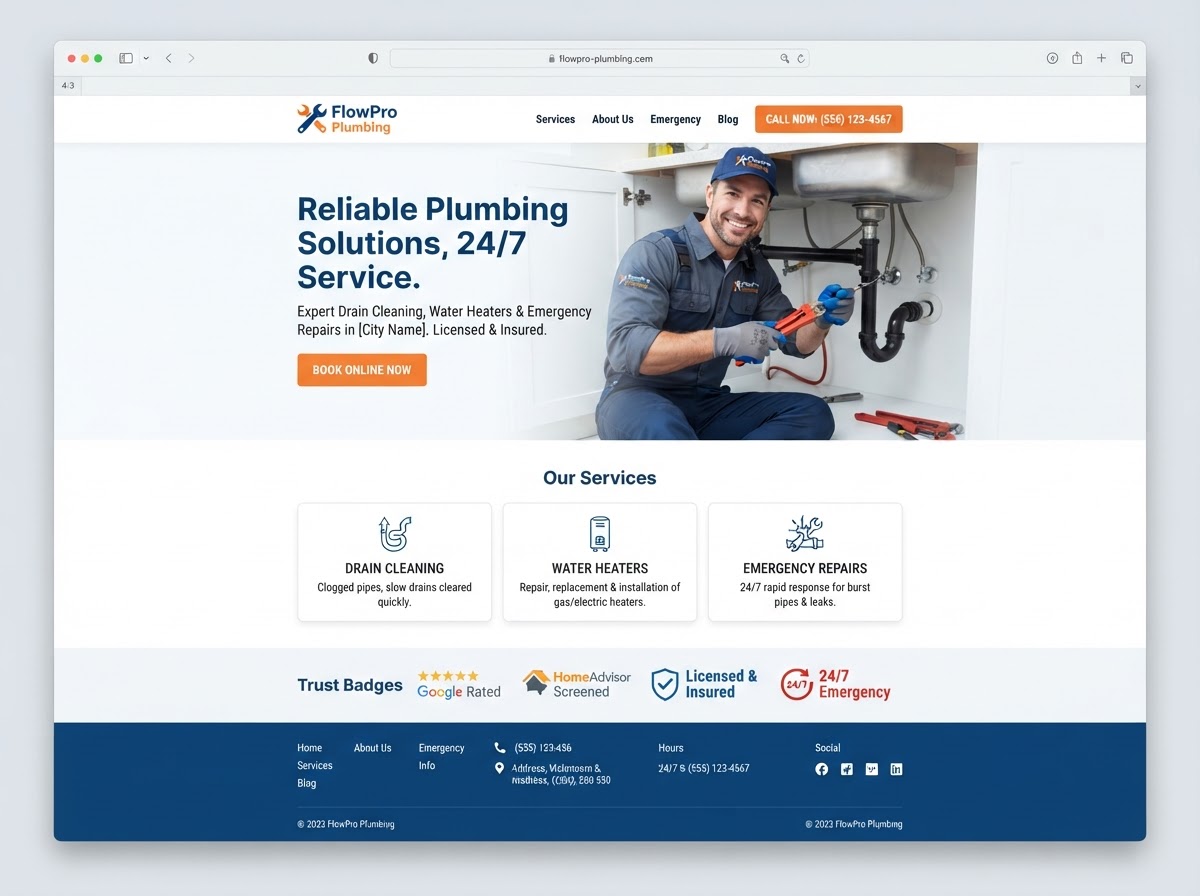 FlowPro Plumbing — Plumbing Services