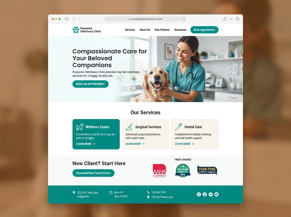 Pawsome Veterinary Clinic — Veterinary & Pet Care