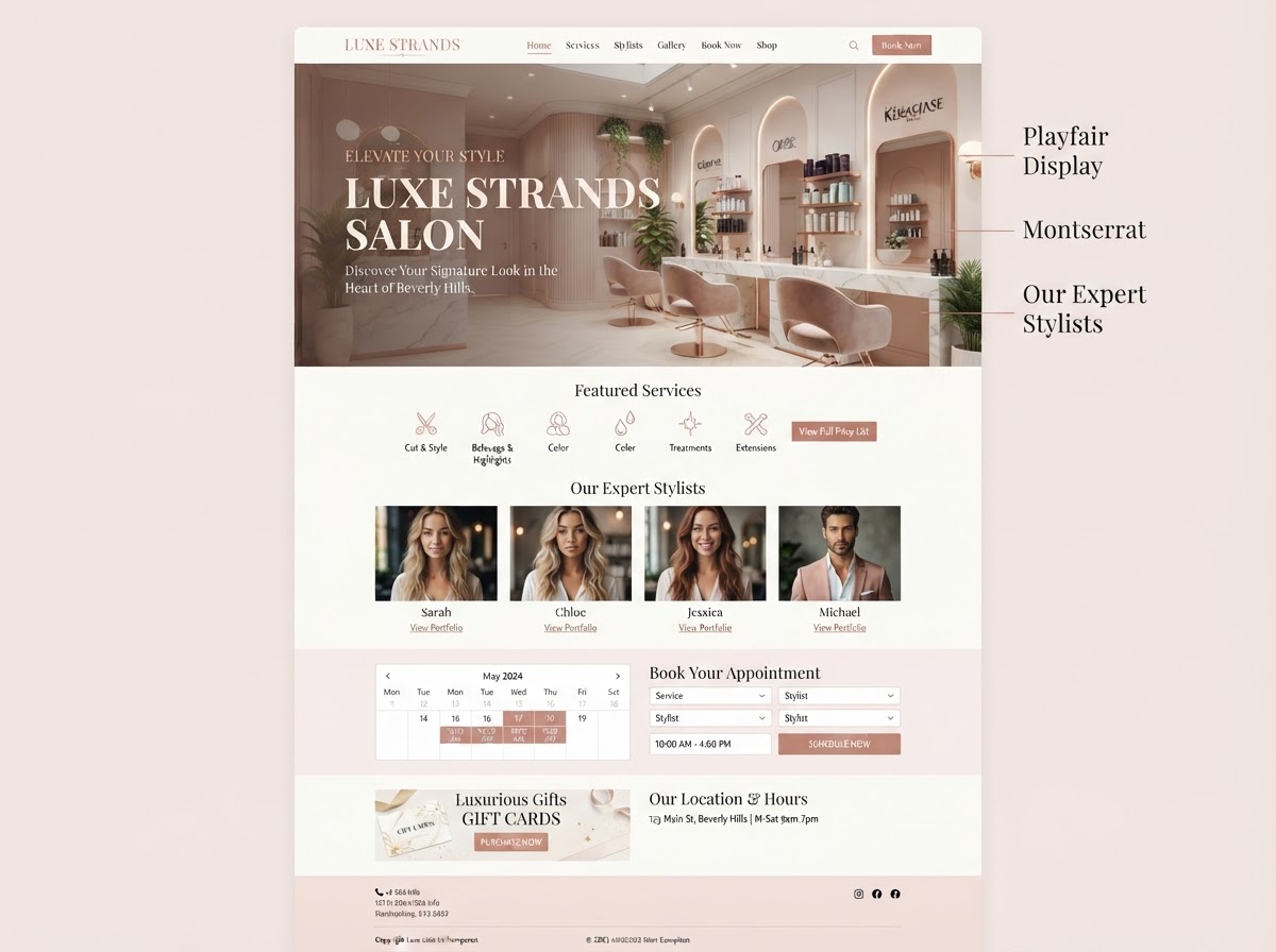 Luxe Strands Salon — Salon & Beauty