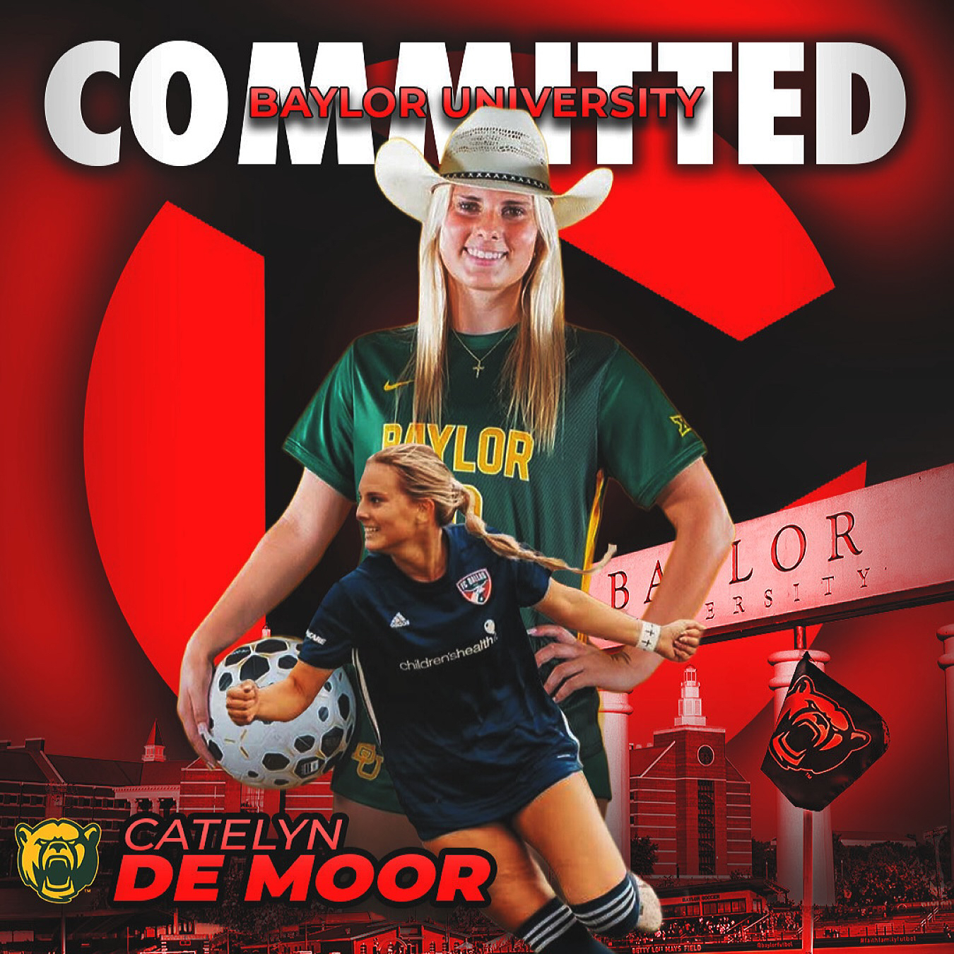 Catelyn De Moor — Committed to Baylor University