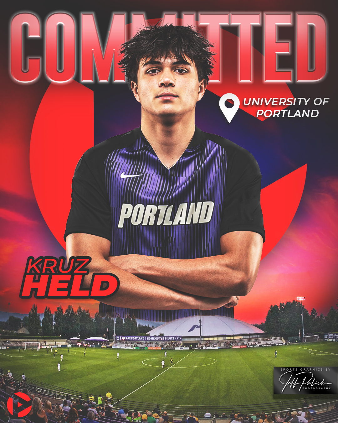 Kruz Held — Committed to Portland Pilots Men's Soccer