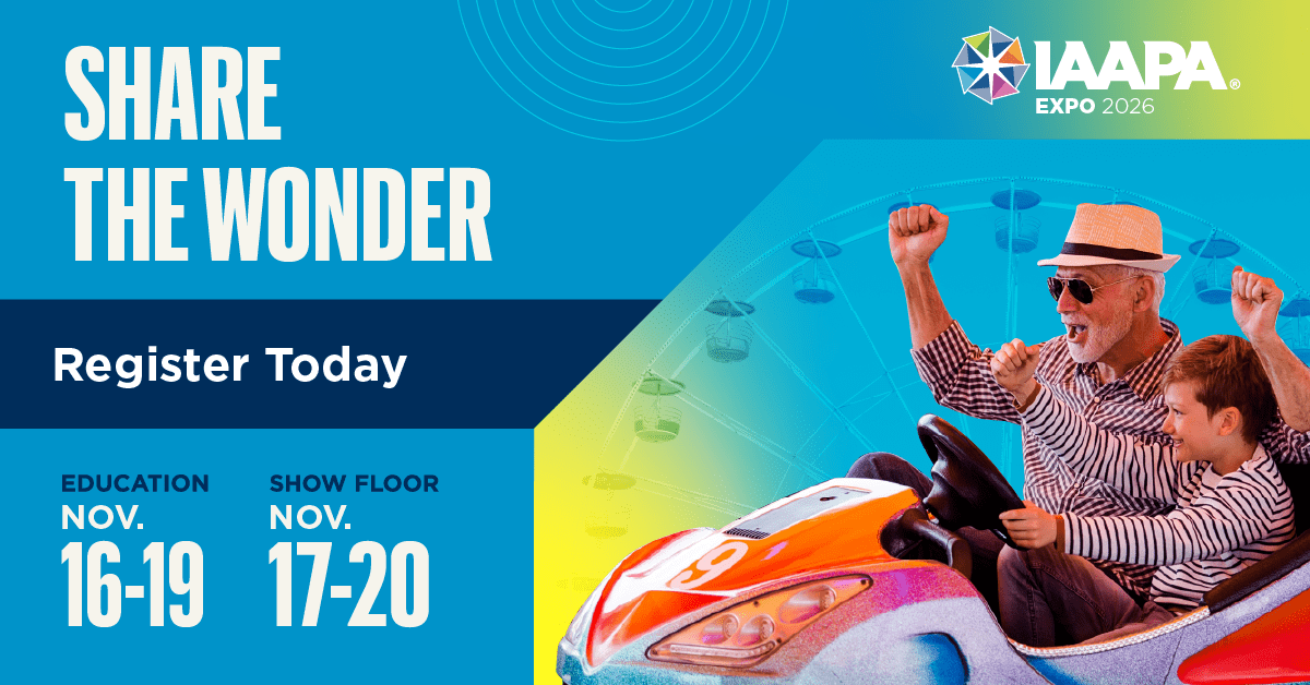 IAAPA Expo 2026 — Share the Wonder, Orlando FL