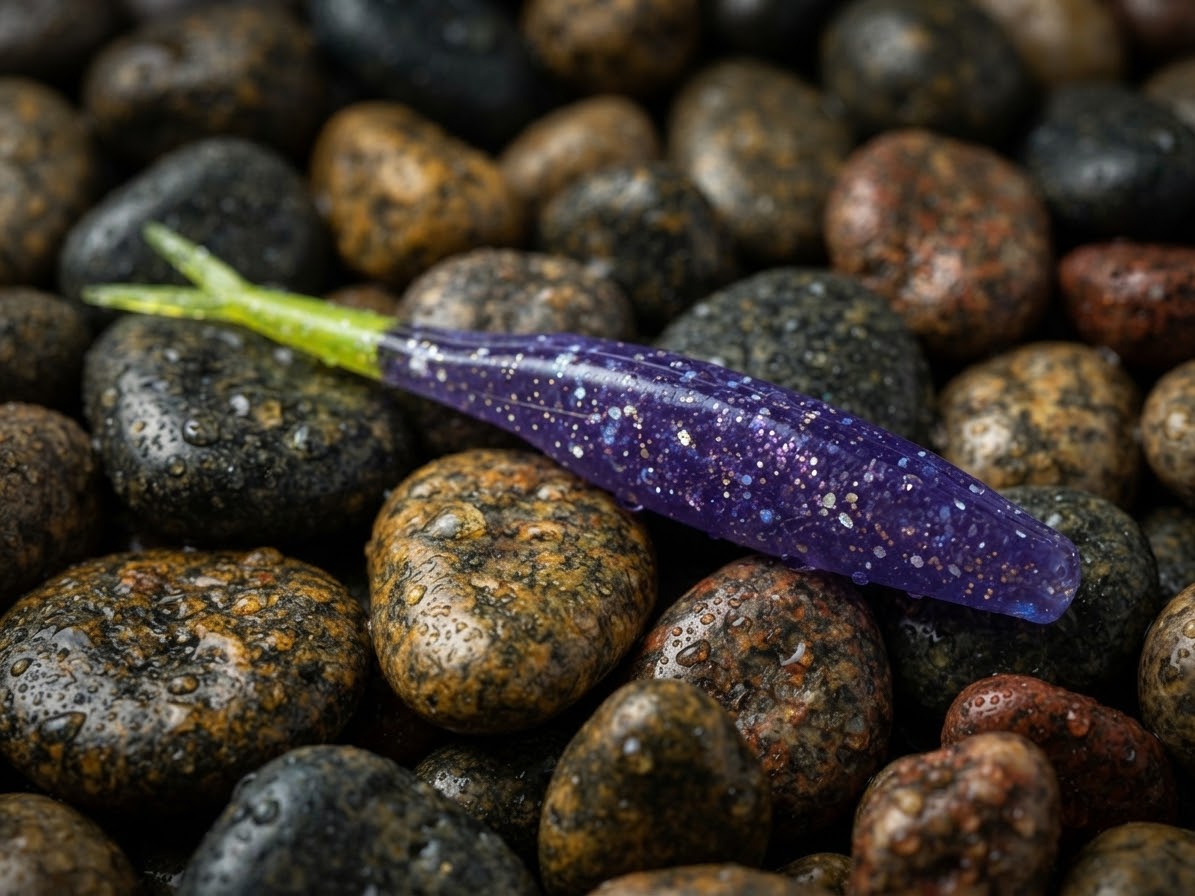 Purple Ice W/ Chartreuse tail