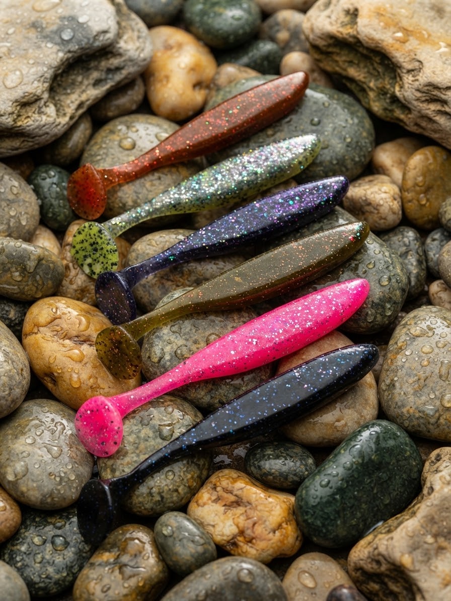 4 Inch Skinny Paddle Tail