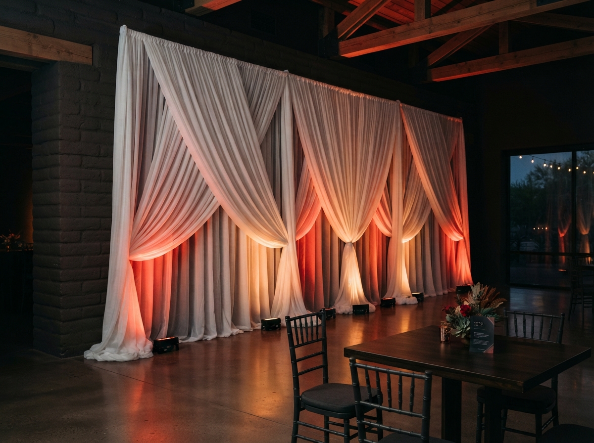 Lighting & Draping