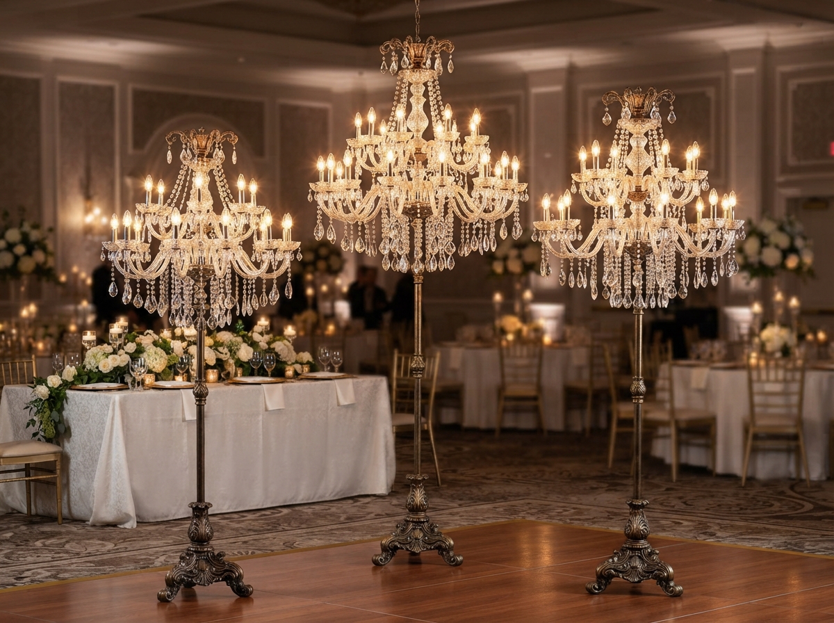 Chandeliers & Stands