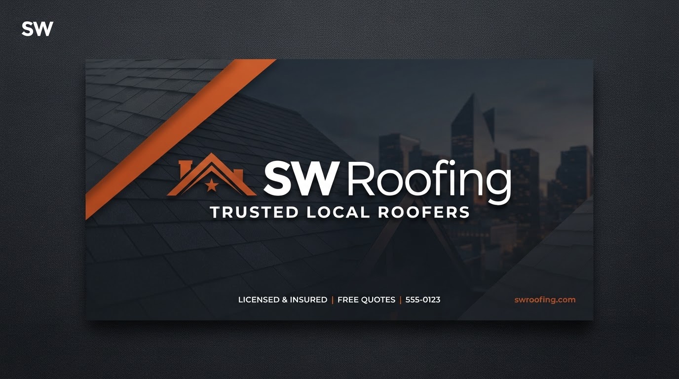 SW Roofing — SubWeb247 Demo website screenshot — Roofing & Property Maintenance
