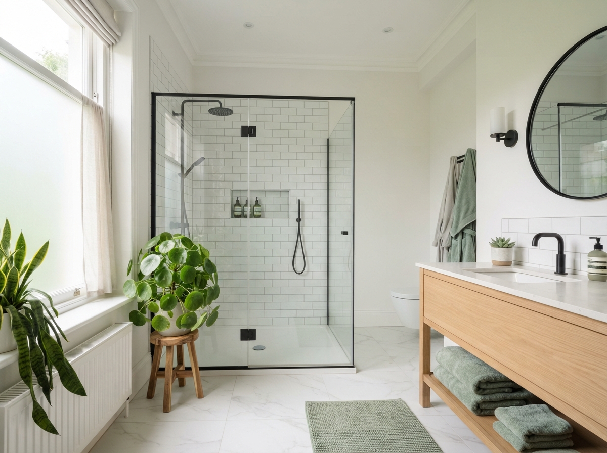 Professional cleaning result: Bathrooms