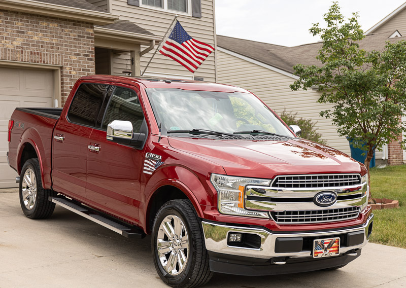 Ford F-150 Front Driveway Profile