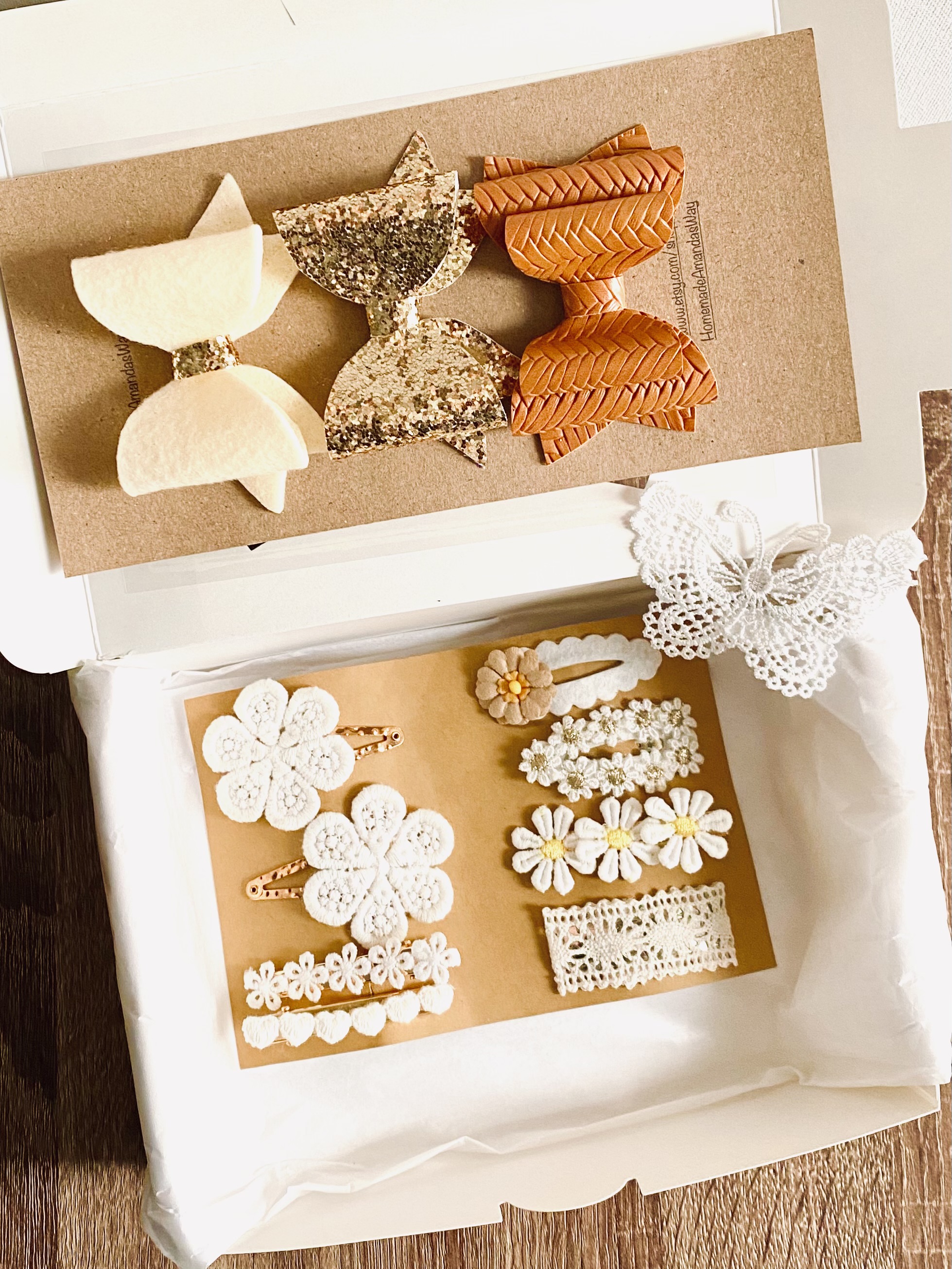 Boutique Box Set — curated collection of bows and clips