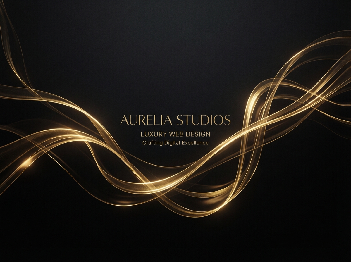 the28studio — abstract gold light on black