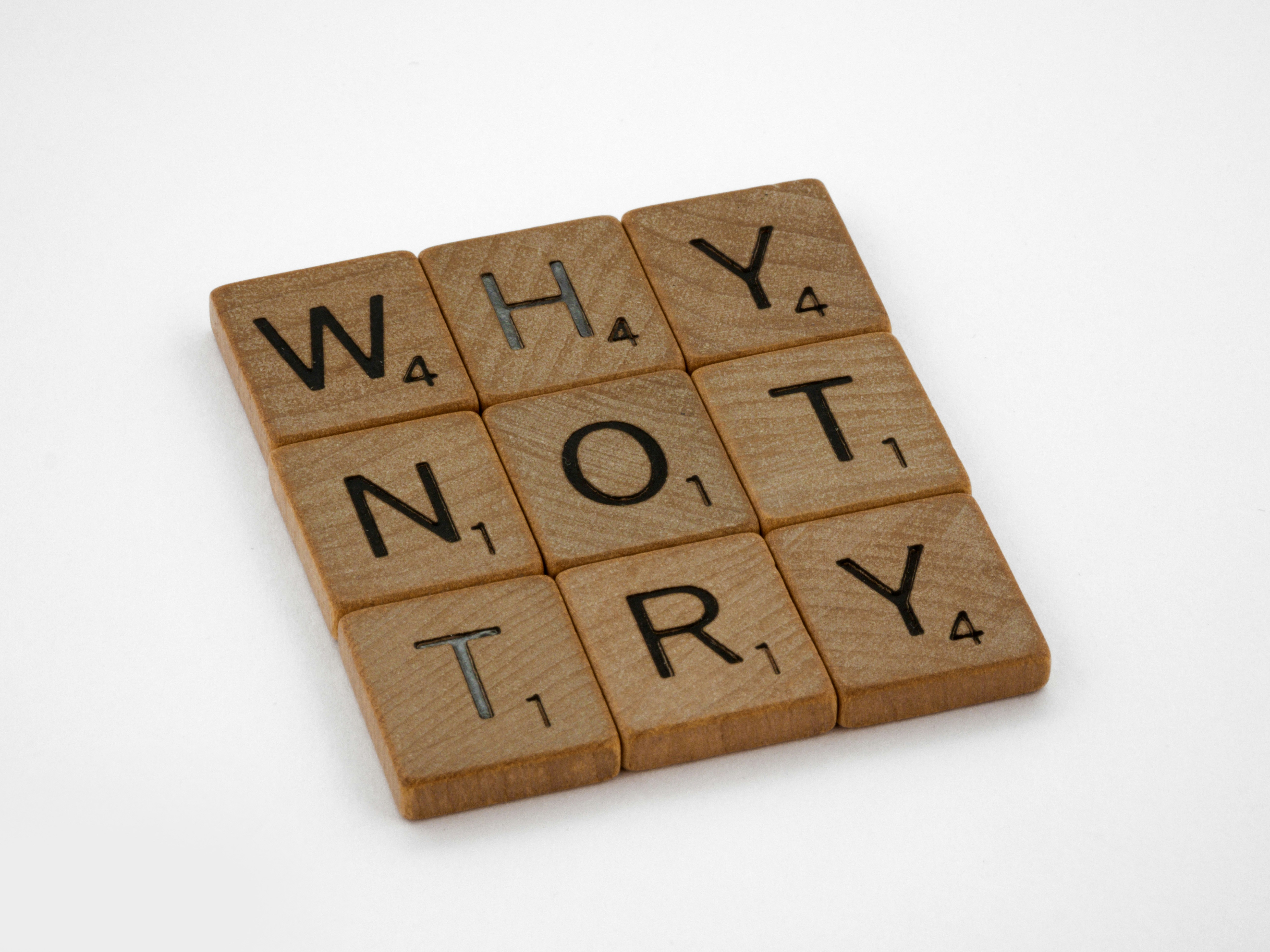 Why not try — creative mindset
