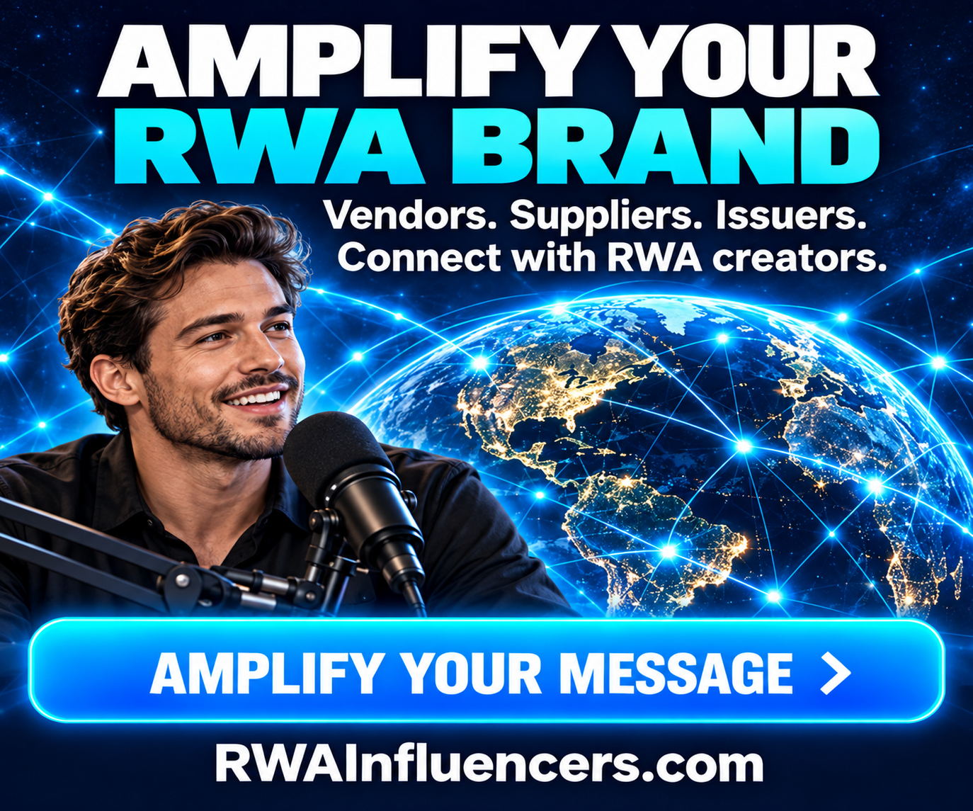 RWAInfluencers.com — Amplify Your RWA Brand. Vendors. Suppliers. Issuers. Connect with RWA creators.