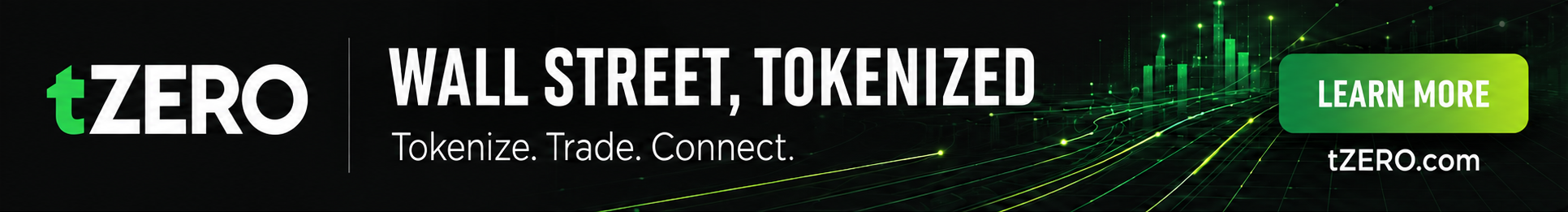 tZERO — Wall Street, Tokenized. Tokenize. Trade. Connect.