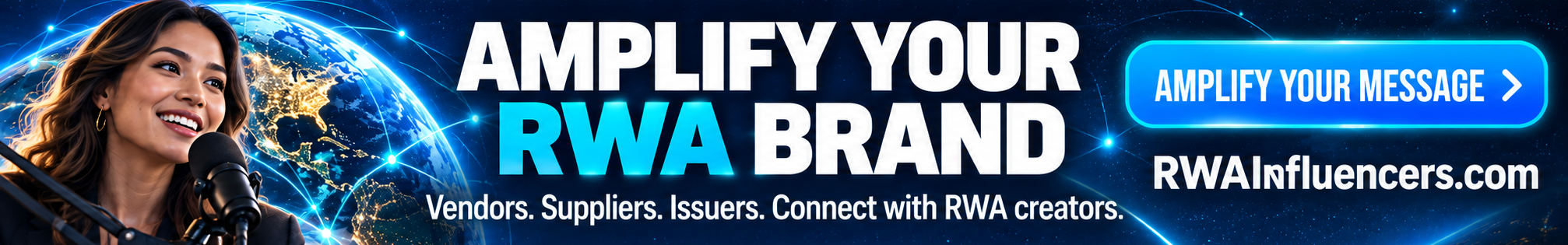 RWAInfluencers.com — Amplify Your RWA Brand. Vendors. Suppliers. Issuers. Connect with RWA creators.