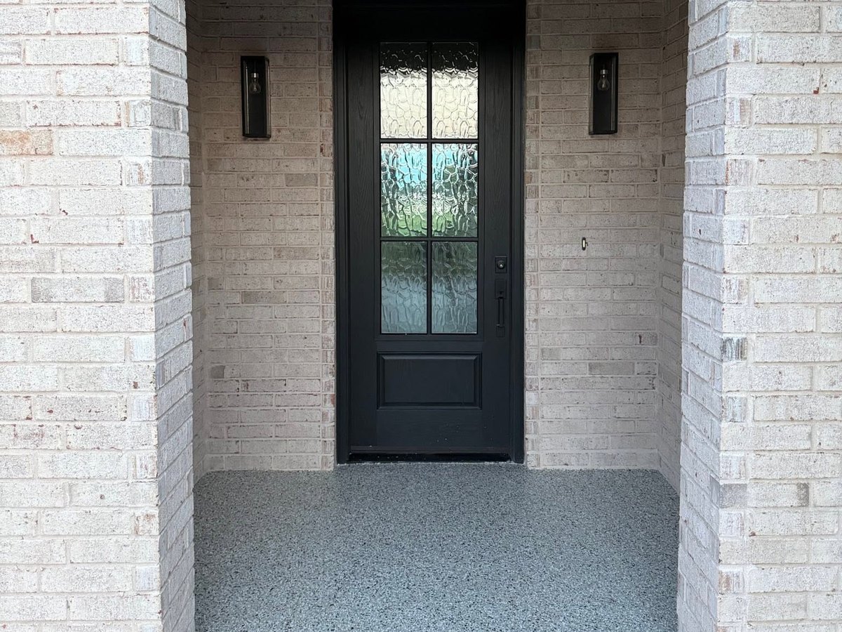 Patios and Porches coating installation - slide 3