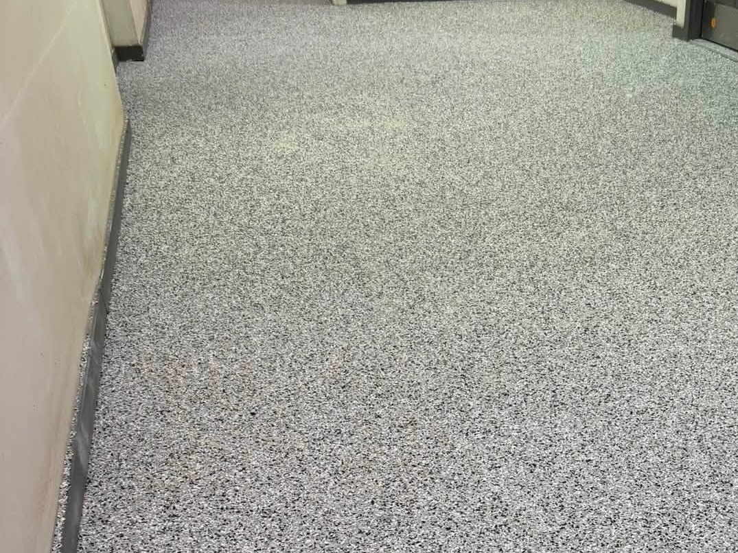 Commercial coating installation - slide 3